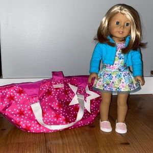 American Girl, 7 Full Outfits! American Girl Doll and Accessories and Coat